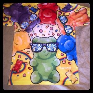 Fun gummy bear tee